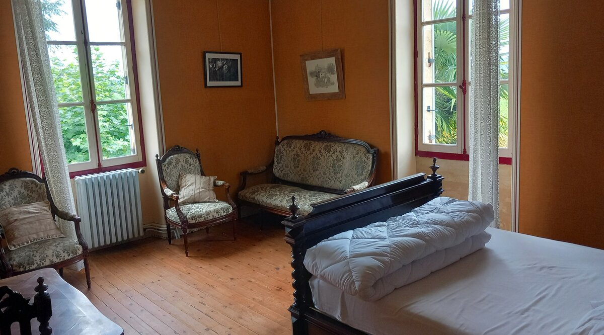 Chambre de la Grande Paponie - Ancienne Chambre de Maître située au premier étage